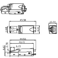 rj45 connector stp cat.6 field-plug 3