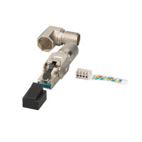 rj45 premium plug stp cat.6a/classea field-plug full metal 3