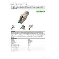 rj45 premium plug stp cat.6a/classea field-plug full metal 5