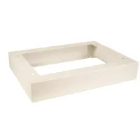 plinth for 19inch wall housing ip55 ral7035 2