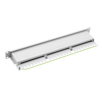 ProfiPatch Patchpanel Patchfeld Cat.6A 19 Zoll 24-Port RJ45 