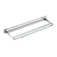 ProfiPatch 19" Distribution Panel for Keystone 24-Port 