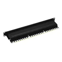 ProfiPatch Patchpanel Patchfeld Cat.6 19 Zoll 24-Port RJ45 g