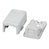 keystone distribution box surface mounting 1-port dust prote