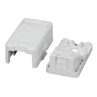 keystone distribution box surface mounting 1-port dust prote