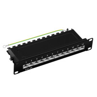 ProfiPatch Patchpanel Patchfeld Cat.6A 1 gallery