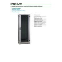 Netzwerkschrank Standverteiler 19 Zoll 18HE | 24HE | 33HE | 