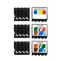 profipatch cat.6 250mhz rj45 connector shielded toolless 2