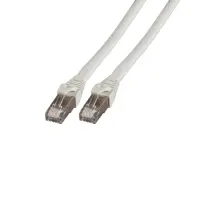 rj45 patch cord cat.6a s/ftp pvc ul grey gallery