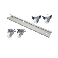 castor set 600 kg for w=800mm for pro gallery
