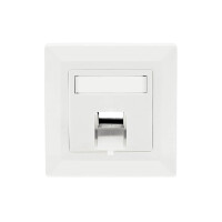 ProfiPatch Tragring Trägerrahmen 1x Keystone RJ45 Netzw