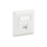 ProfiPatch Tragring Trägerrahmen 1x Keystone RJ45 Netzw