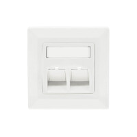 ProfiPatch Frame Set 2-Port for Keystone gallery