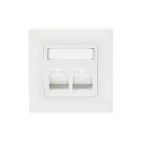 profipatch frame set 2-port for keystone gallery