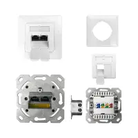 profipatch cat.6 outlet shielded&nb gallery