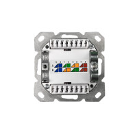 ProfiPatch Datendose Netzwerkdose Unterputz Cat.6 Class E 25