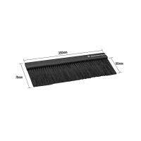 Bürstenleiste für Netzwerkschrank universal 245mm 