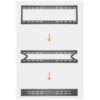 Techly Wandhalterung für 1 LCD TV 32-70 Zoll 29mm Wanda