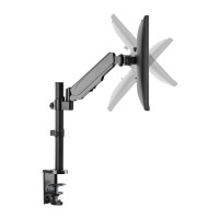 Techly Schreibtischhalterung für 1 LCD TV LED 17"-
