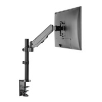 Techly Schreibtischhalterung für 1 LCD TV LED 17"-