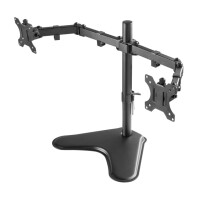 Techly Schreibtischhalterung für 2 LCD TV LED 13"-