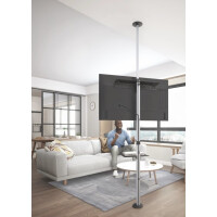Techly Boden-/Decken TV-Halter für 37-70" TV 4