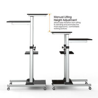 Techly Universal Trolley für Notebook, 94-138cm 3