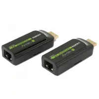 Techly HDMI Extender kompakt Full HD über RJ45 Cat.6/6A