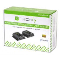 Techly HDMI Extender Full HD über RJ45 Cat.6/6A/7 mit P