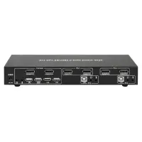 Techly KVM-Switch DisplayPort 1.2, 2-Port, Dual-View 2
