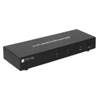 Techly KVM-Switch DisplayPort 1.2, 2-Port, Dual-View 3