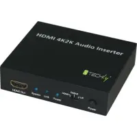 Techly HDMI/DVI Audio Inserter Konverter gallery