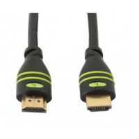Techly High Speed HDMI Kabel mit Ethernet, mit Verstärk