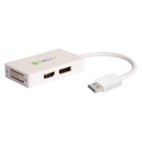 Techly 3-in-1 Adapter von DisplayPort au gallery