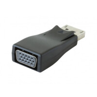 Techly Adapter - DisplayPort 1.2 Stecker auf VGA kompaktl 3