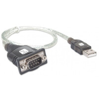 Techly USB zu Serial RS232 Adapter Converter 1