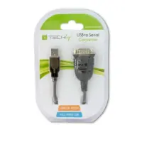 Techly USB zu Serial RS232 Adapter Converter 2