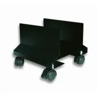 pc trolley for vertical housing black gallery