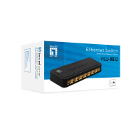 LevelOne 8-Port Fast Ethernet Switch, ultrakompakt 2