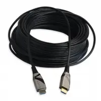 Techly HDMI 4K 60Hz AOC LWL Kabel schwarz 10m | 20m | 30m | 