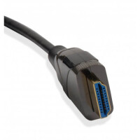 Techly HDMI 4K 60Hz AOC LWL Kabel schwarz 10m | 20m | 30m | 