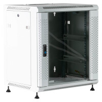 profipatch premium 10inch server cabinet grey/black 3