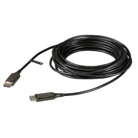 Techly DisplayPort AOC Anschlusskabel 8K Stecker - Stecker s