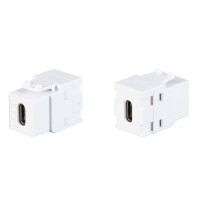 USB 3.2 Keystone Einbauadapter C Buchse  gallery