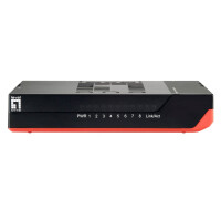 8-port gigabit ethernet desktop switch inchinchblack edition