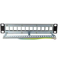 profipatch 10 inch distribution panel for keystone 12-port b