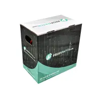 profipatch pulloutbox cat.7 lan cable s/ftp lszh 1000mhz 4x2