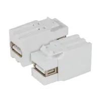 USB 2.0 Keystone Einbauadapter A Buchse auf A