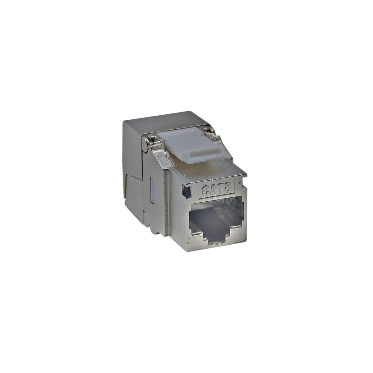 RJ45 Keystone Modul STP Cat.8.1 2000Mhz 40 Gbit geschirmt we