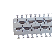 INFRALAN® Haltepanel 19 Zoll verzinkt zur Aufnahme von 2